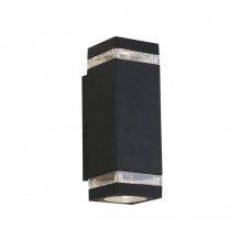 Настінний світильник Searchlight 61101BK Houston Outdoor Wall Light Black