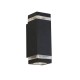 Настінний світильник Searchlight 61101BK Houston Outdoor Wall Light Black
