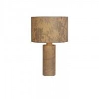 Настільна лампа Searchlight EU47811NA Isla 1Lt Table Lamp, Recycled Paper and Black Metal