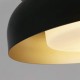 Люстра Searchlight 23122BGO Kendal 2Lt Flush, Black & Gold Metal with Frosted Diffuser