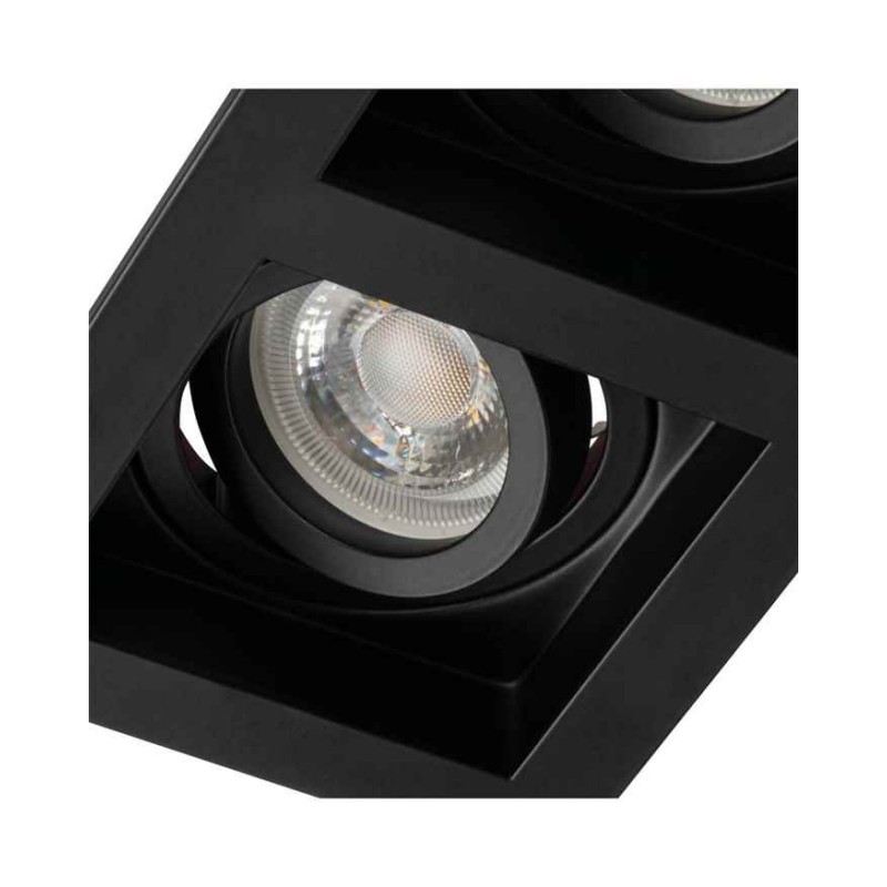 Точковий світильник Kanlux 38368 Aret 2xDTL B/B