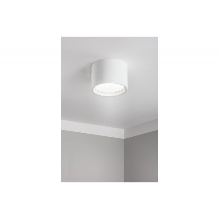 Накладний точковий світлодіодний GTV LD-ARC30W-NB ARCCO, 30W, 2700lm, AC220-240V, 50/60Hz, PF>09, Ra>80, IP44, IK08, 110°, 4000K, білий