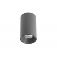 Накладной точечный светодиодный GTV LD-PRM10WS-NB PRIME, 10Вт, 4000К, 1000Лм, 36°, Ra80/1В, IP20, IK08, серый