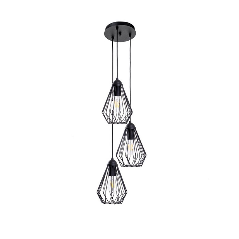 Подвесной светильник Atmolight 2121411 Dribble CD210-3 Black