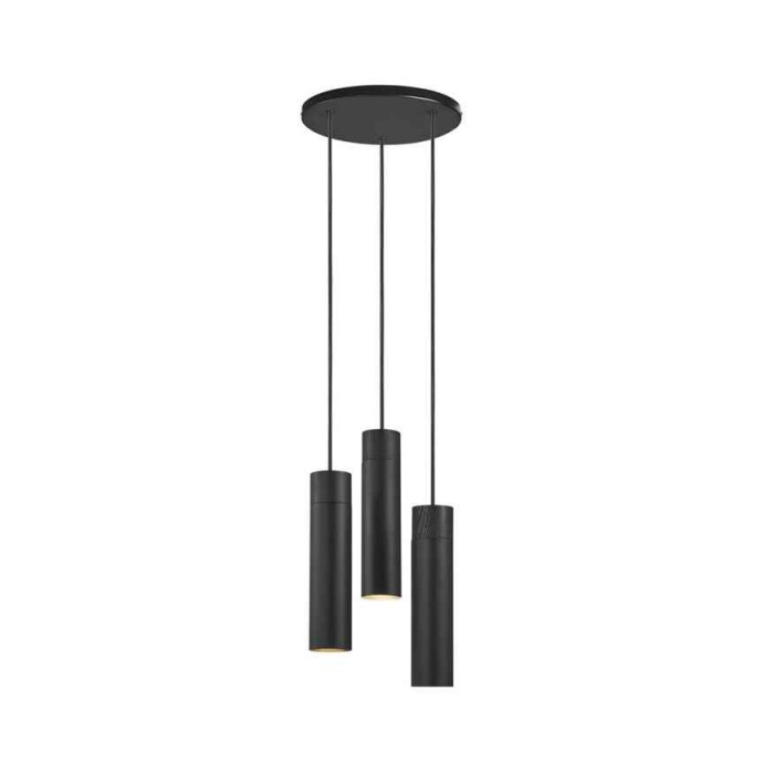 Подвесной светильник, люстра Nordlux 2410473003 Tilo GU10 3x15W IP20 черный