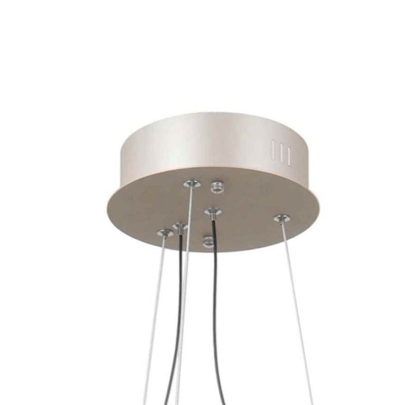 Люстра, підвісний світильник Italux PND-34386-1-CH-CL Horna Led 1x36W 3000K 2098Lm IP20 хром