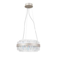 Люстра, подвесной светильник Italux PND-34386-1-CH-CL Horna Led 1x36W 3000K 2098Lm IP20 хром