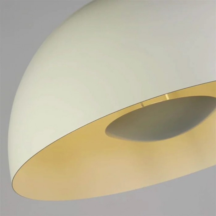 Подвесной светильник Searchlight 35410CR Mars 1LT Pendant, Matt Cream Metal & Cream Inner