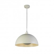 Підвісний світильник Searchlight 35410CR Mars 1LT Pendant, Matt Cream Metal & Cream Inner