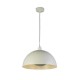 Підвісний світильник Searchlight 35410CR Mars 1LT Pendant, Matt Cream Metal & Cream Inner