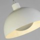 Підвісний світильник Searchlight 35411CR Mars 1LT Pendant, Matt Cream Metal & Cream Inner