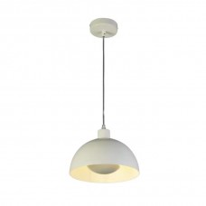 Підвісний світильник Searchlight 35411CR Mars 1LT Pendant, Matt Cream Metal & Cream Inner
