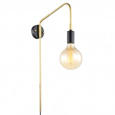 Бра Italux MBM3386/1 BK+GD Malene