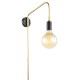 Бра Italux MBM3386/1 BK+GD Malene