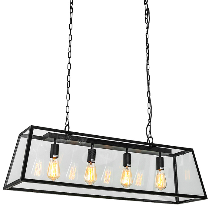 Підвісний світильник Italux MD-102721-4-B Laverno
