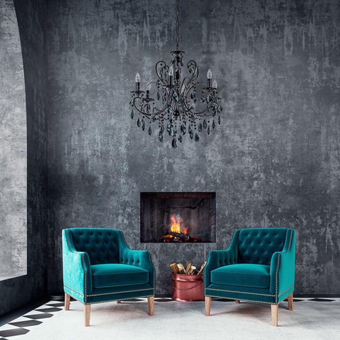 Люстра Italux MD72709-6B Barocco