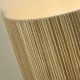 Настенный светильник Searchlight 49714BK Meadow 1L Wall Light, Natural Grass Shade and Black Metal