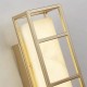 Бра - Searchlight 45911GO Mirage LED Wall Light, Matt Gold & Marbleised Resin, 14 Вт, 407 лм, 3000К