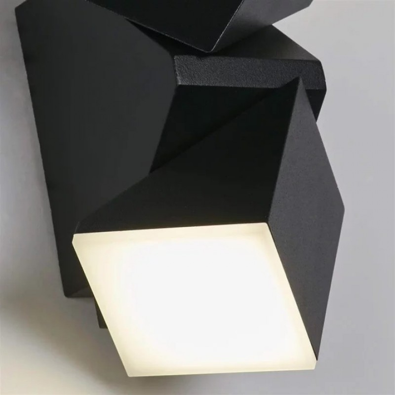 Настінний світильник Searchlight 36170BK Montana LED Outdoor Wall Light, Black, 12 Вт, 680 лм, 3000К