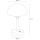 Настольная лампа с аккумулятором Nordlux 2418015006 Ellen Led 1x2.8W 3000K 300Lm IP44 синяя