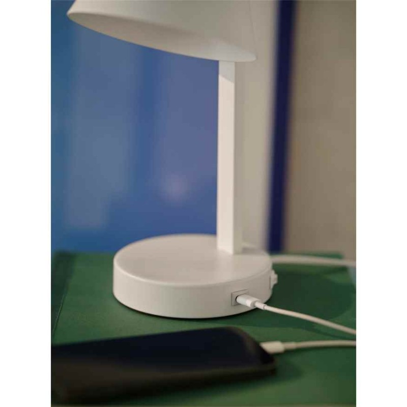 Настольная лампа Nordlux 2512305001 Wilmer E14 1x40W IP20 белая