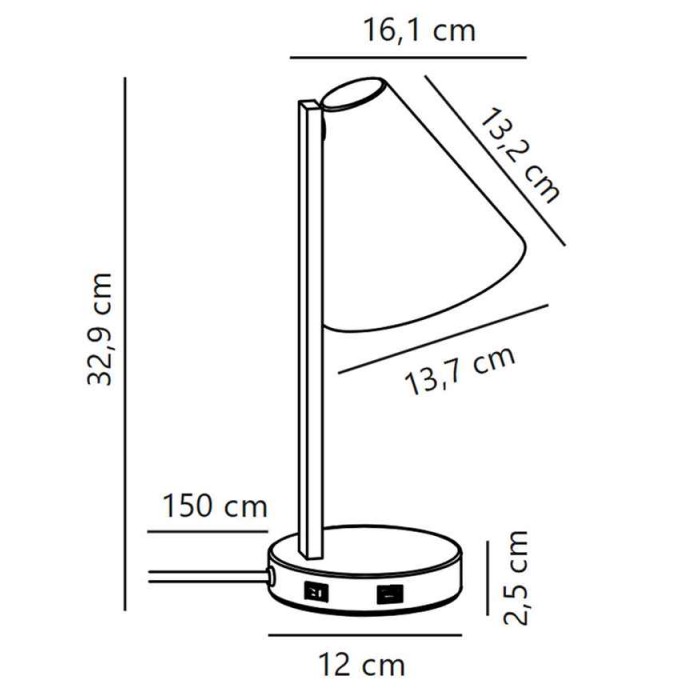 Настольная лампа Nordlux 2512305001 Wilmer E14 1x40W IP20 белая Настольная лампа Nordlux 2512305001 Wilmer E14 1x40W IP20 белая