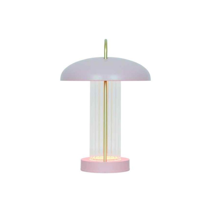 Настольная лампа с аккумулятором Nordlux 2512505057 Mirano LED 1x3W 3000K 150Lm IP20 розовая