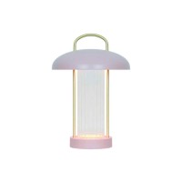 Настольная лампа с аккумулятором Nordlux 2512505057 Mirano LED 1x3W 3000K 150Lm IP20 розовая