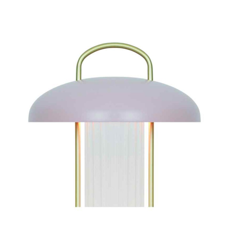 Настольная лампа с аккумулятором Nordlux 2512505057 Mirano LED 1x3W 3000K 150Lm IP20 розовая