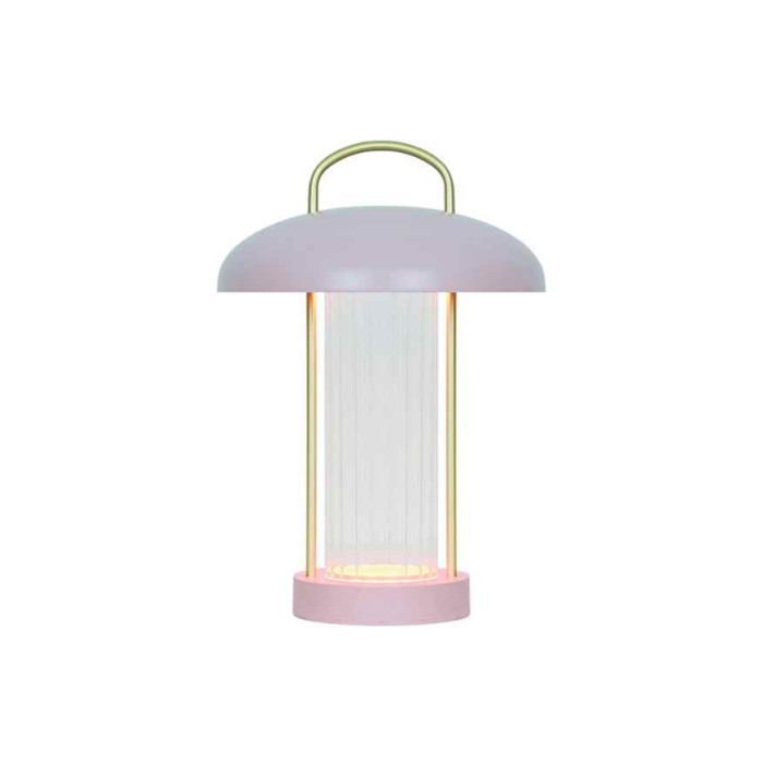 Настольная лампа с аккумулятором Nordlux 2512505057 Mirano LED 1x3W 3000K 150Lm IP20 розовая