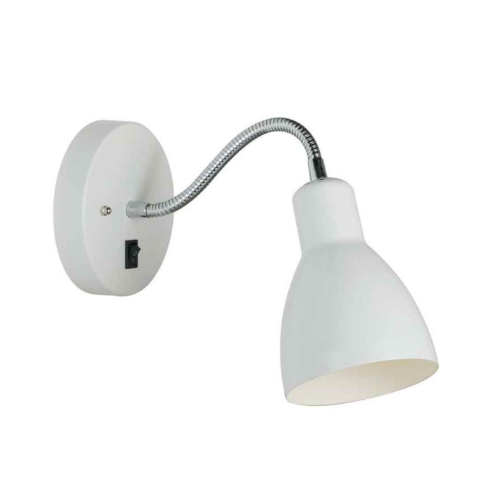 Бра, настенный светильник Nordlux 2512741001 Cyclone E14 1x15W IP20 белый