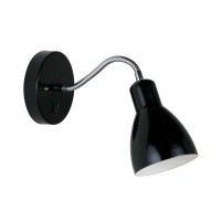 Бра, настінний світильник Nordlux 2512741003 Cyclone E14 1x15W IP20 чорний