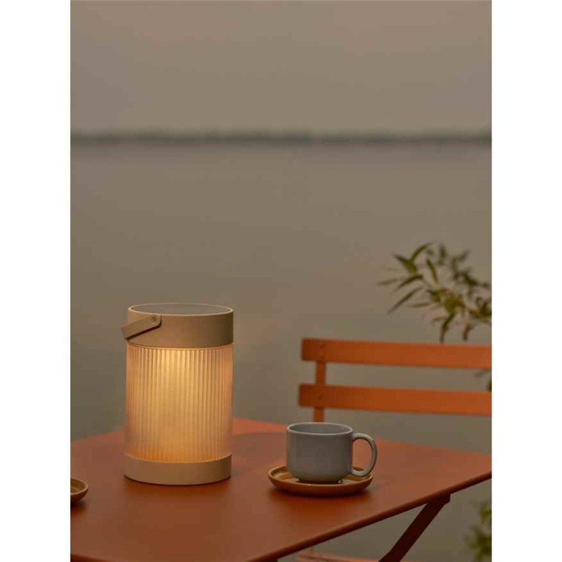 Настільна лампа з акумулятором Nordlux 2518215009 Coupar LED 1x3.2W 3000K 150Lm IP44 бежева