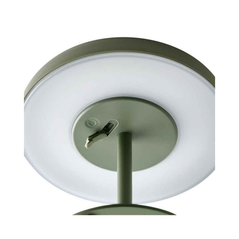 Настольная лампа с аккумулятором Nordlux 2518305023 Elmer LED 1x2W 3000K 100Lm IP44 зеленая