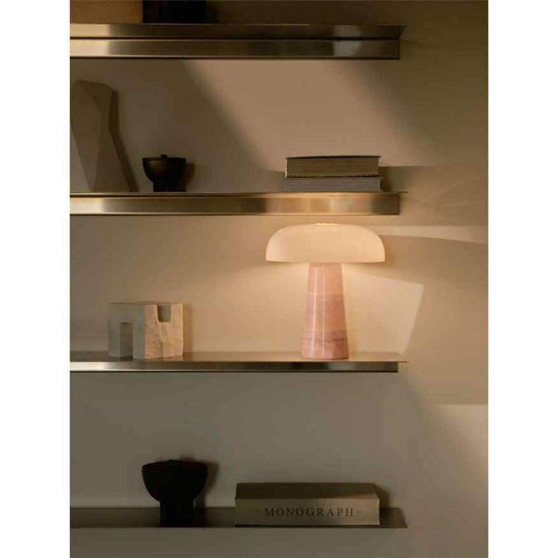 Настольная лампа Nordlux 2520015057 Glossy E14 1x15W IP20 розовая