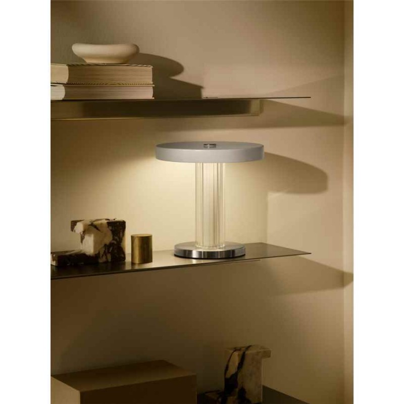 Настольная лампа с аккумулятором Nordlux 2520135001 Trezzi LED 1x5W 3000K 225Lm IP20 белая