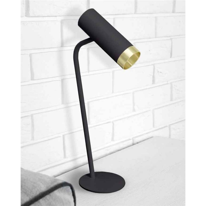 Настольная лампа Goldlux 326034 Fado GU10 1x10W IP20 черная
