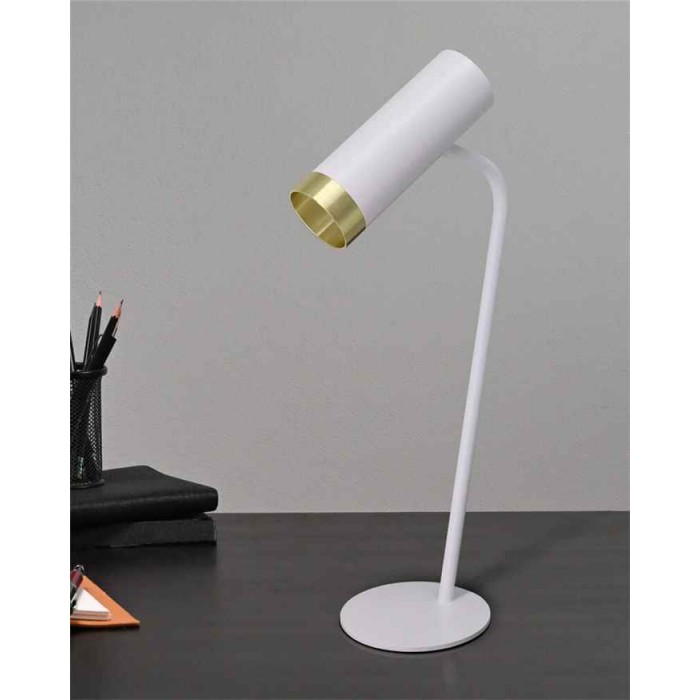 Настольная лампа Goldlux 326553 Fado GU10 1x10W IP20 белая