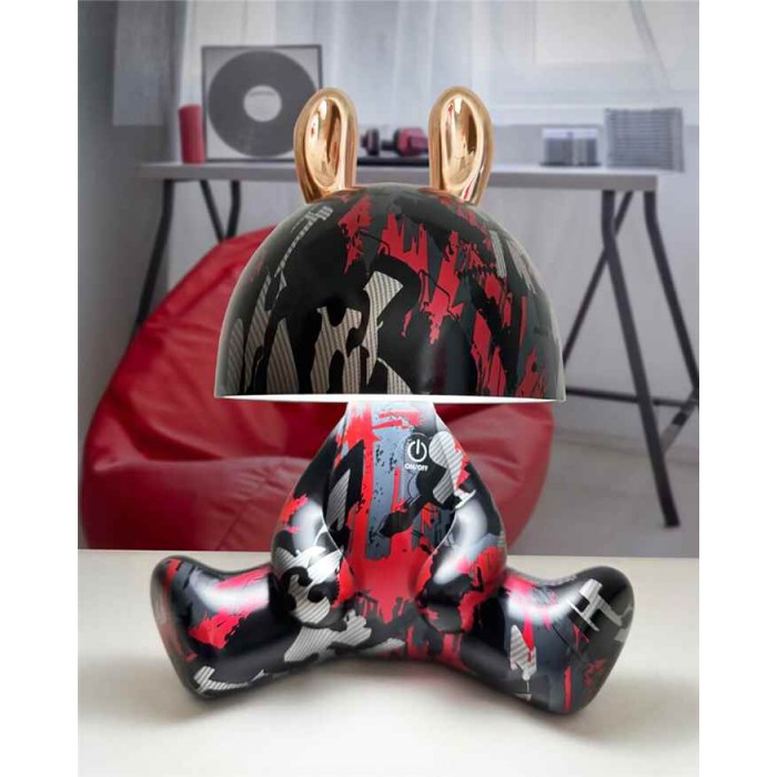 Настольная лампа с аккумулятором Goldlux 327031 Fancy LED 1x2.5W 4000K 59Lm IP20 разноцветная