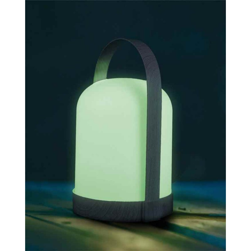 Настільна лампа на батарейках Goldlux 330642 Minorka LED 1x0.3W 3000К+RGB IP20 біла