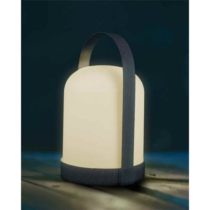 Настільна лампа на батарейках Goldlux 330642 Minorka LED 1x0.3W 3000К+RGB IP20 біла
