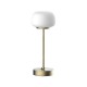 Настільна лампа з акумулятором Goldlux 329851 Rimini LED 1x1,8W 2700K 150Lm IP20 золота