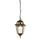 Підвісний світильник Searchlight 1526 New Orleans Pendant Lantern, Black Gold & Glass,IP44