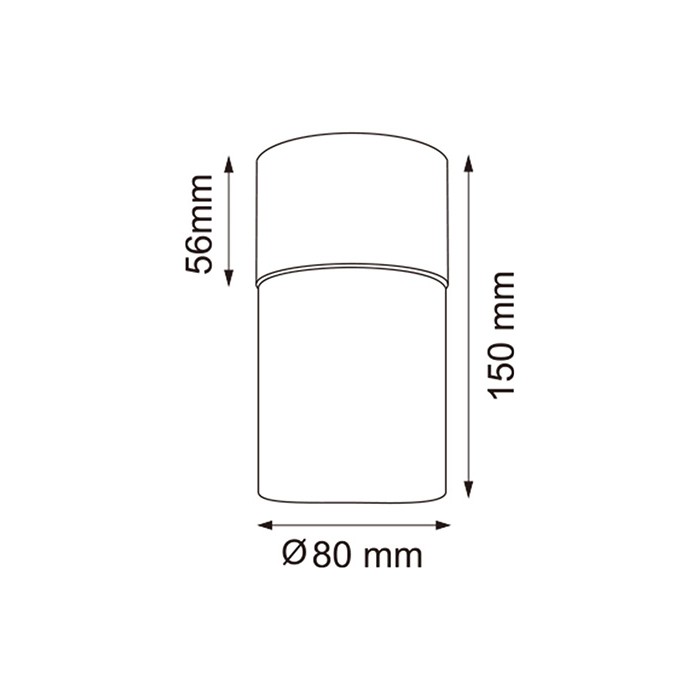 Точечный светильник Zuma Line OB2221BD-1-BL VETRO