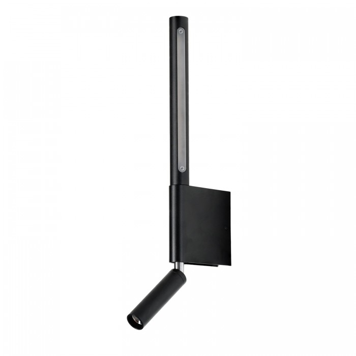 Бра - Azzardo AZ5965 OLIMPIA WALL 2 BK, 5 Вт, 400 лм, 3000K