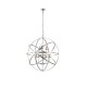 Люстра Searchlight 2478-8SS Orbit 8Lt Pendant, Satin Silver Metal