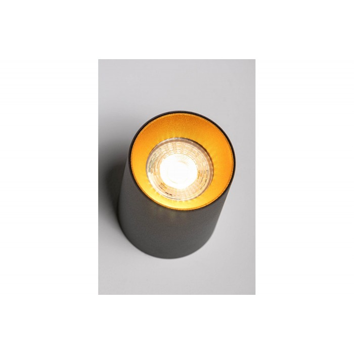 Накладной светильник потолочный GTV OS-AERD20W-00 AERO, MR16 GU10, IP20, черный, золото