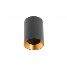 Накладной светильник потолочный GTV OS-AER20W-00 AERO, MR16 GU10, IP20, черный, золото