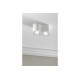 Точечный светильник накладной GTV OS-AV80160OK2-10 AVEIRO DUO, 2xGU10 MR16, IP20, алюминий, белый