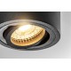 Точечный светильник накладной GTV OS-AV8085OK1-00 AVEIRO, 1xGU10 MR16, IP20, алюминий, черный
